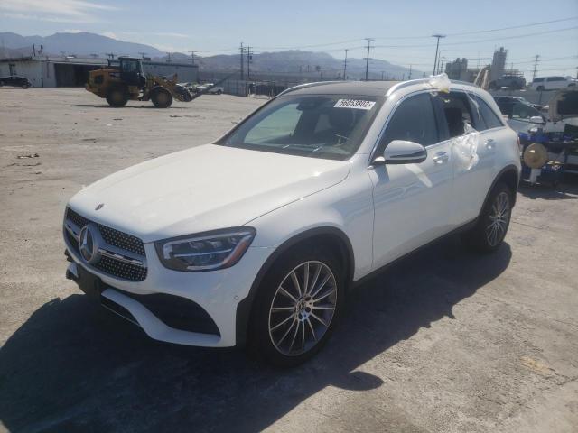 W1N0G8DB3NV375390 - 2022 MERCEDES-BENZ GLC 300 WHITE photo 2