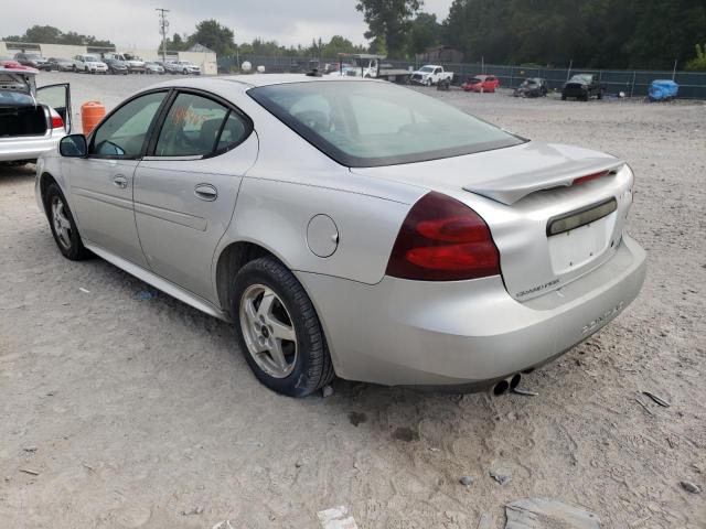 2G2WS522341108790 - 2004 PONTIAC GRAND PRIX Արծաթագույն լուսանկար 3
