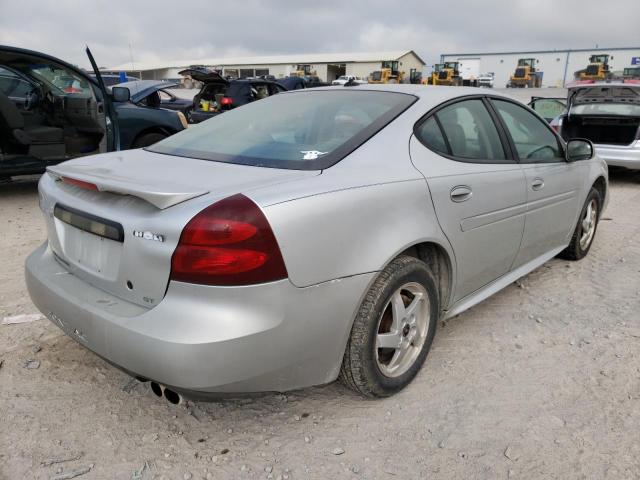 2G2WS522341108790 - 2004 PONTIAC GRAND PRIX Արծաթագույն լուսանկար 4