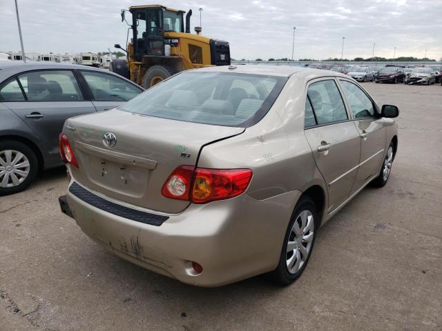 1NXBU4EE1AZ313668 - 2010 TOYOTA CAROLA TAN photo 4