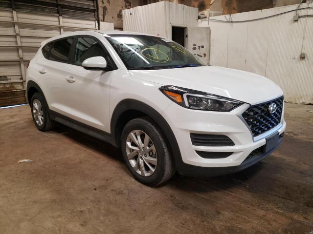 KM8J2CA46KU063788 - 2019 HYUNDAI TUCSON SE WHITE photo 1