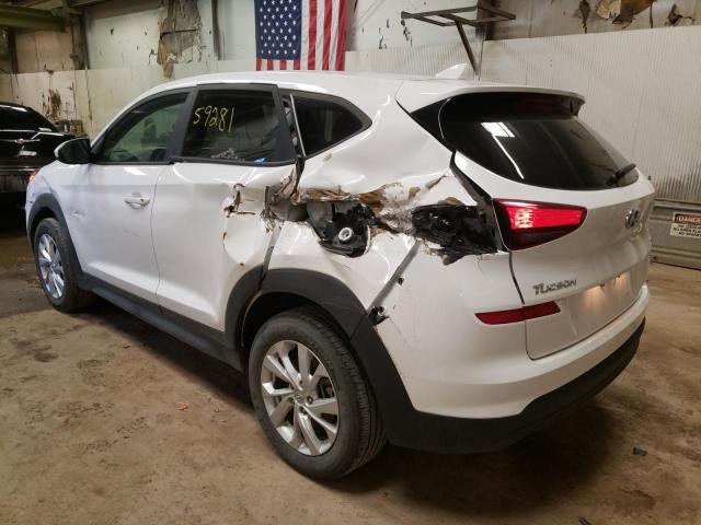 KM8J2CA46KU063788 - 2019 HYUNDAI TUCSON SE WHITE photo 3