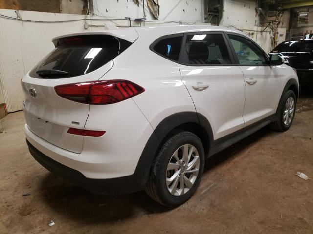 KM8J2CA46KU063788 - 2019 HYUNDAI TUCSON SE WHITE photo 4