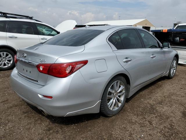 JN1BV7AR5FM415447 - 2015 INFINITI Q50 BASE SILVER photo 4