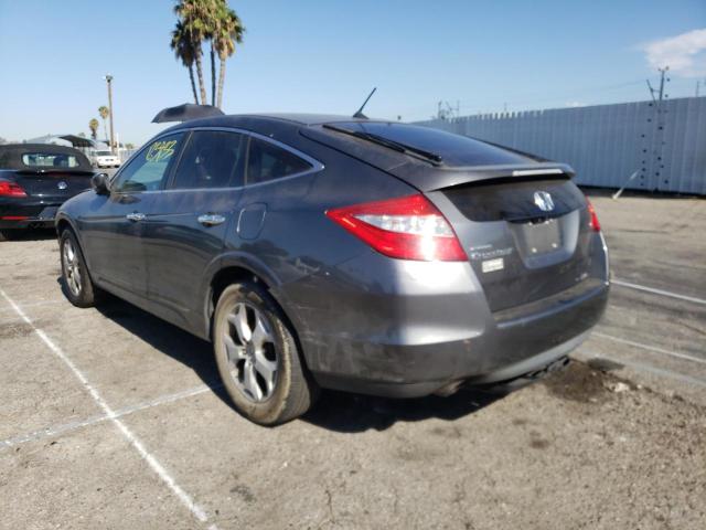 5J6TF2H51AL011610 - 2010 HONDA ACCORD CRO GRAY photo 3