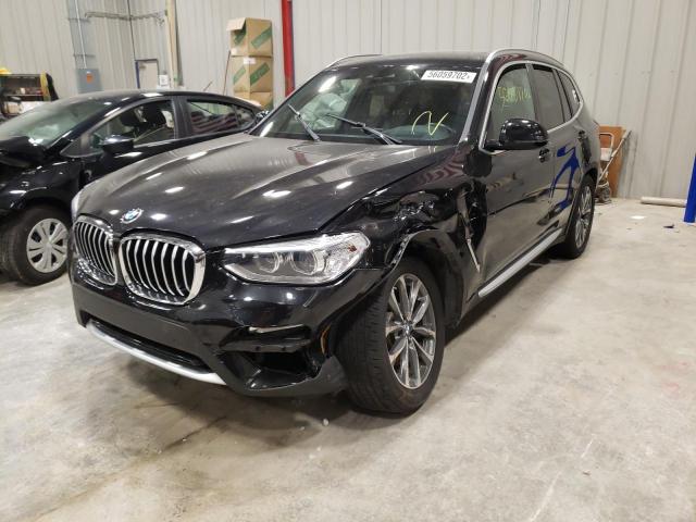 5UXTR9C57KLP95868 - 2019 BMW X3 XDRIVE3 BLACK photo 9