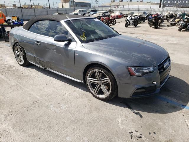 WAUWFAFH8DN004153 - 2013 AUDI A5 PRESTIG GRAY photo 1