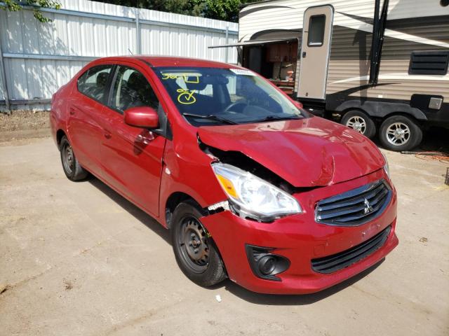 ML32F3FJ7HHF09157 - 2017 MITSUBISHI MIRAGE G4 RED photo 1