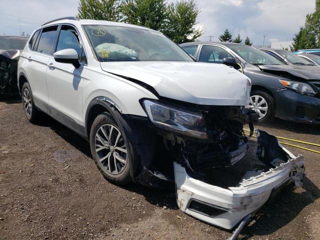 3VV2B7AX6MM034553 - 2021 VOLKSWAGEN TIGUAN SE WHITE photo 1