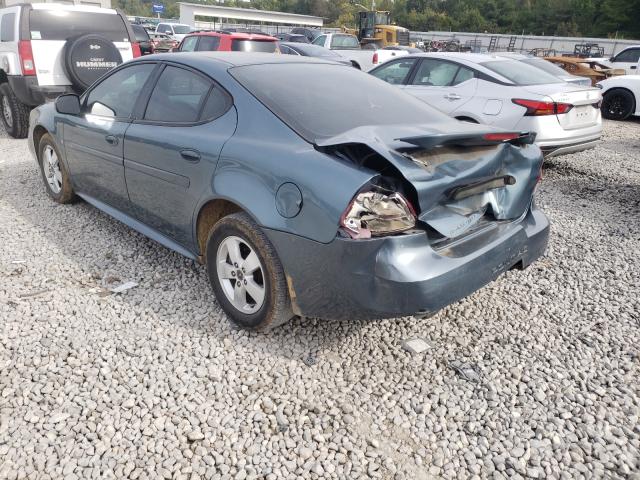 2G2WP552761110655 - 2006 PONTIAC GRAND PRIX ნაცრისფერი ფოტო 3