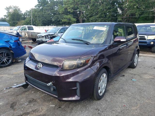 JTLZE4FE6CJ017116 - 2012 TOYOTA SCION XB ბურგუნდია ფოტო 2