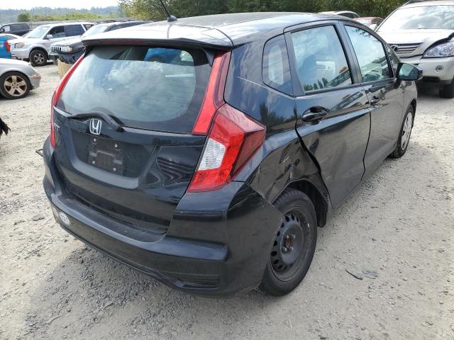 3HGGK5H47JM734745 - 2018 HONDA FIT LX BLACK photo 4