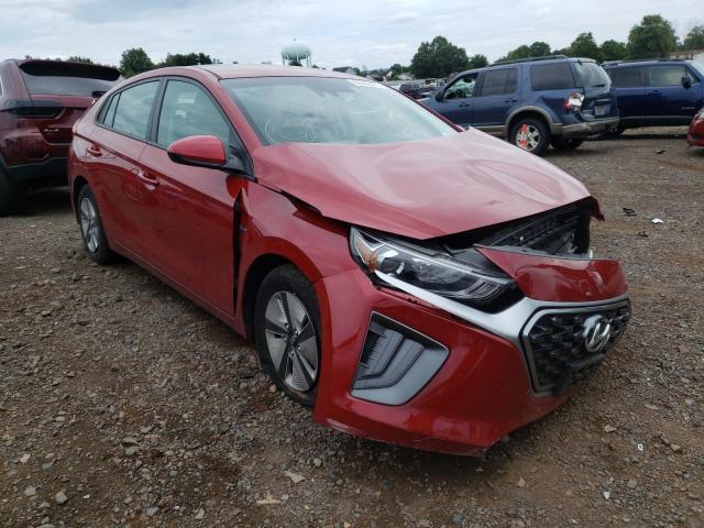 KMHC65LC0LU187148 - 2020 HYUNDAI IONIQ BLUE RED photo 1