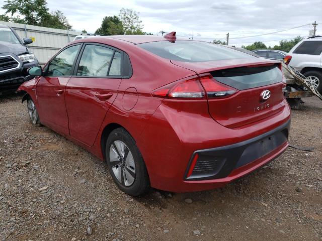 KMHC65LC0LU187148 - 2020 HYUNDAI IONIQ BLUE RED photo 3