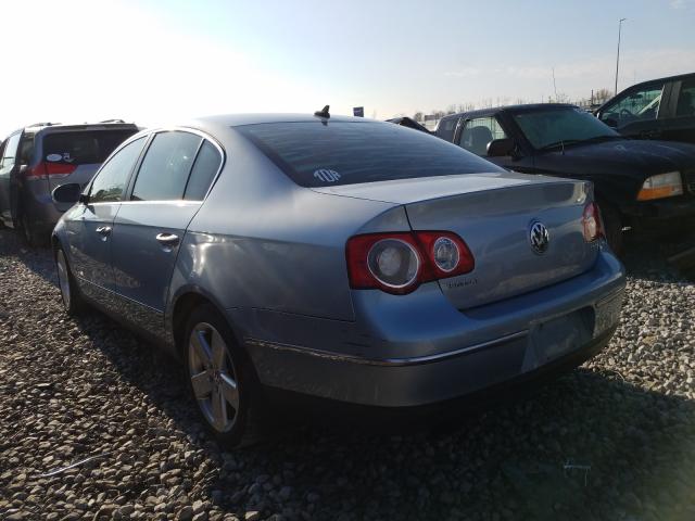 WVWAK73C88E091045 - 2008 VOLKSWAGEN PASSAT KOM BLUE photo 3