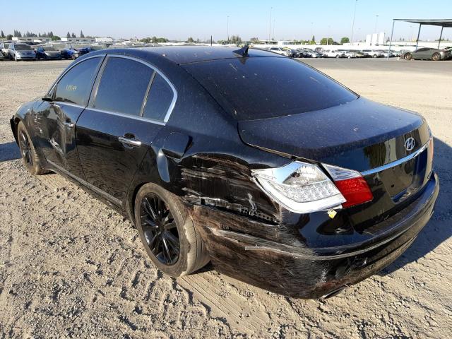 KMHGC4DF8BU142552 - 2011 HYUNDAI GENESIS 4. BLACK photo 3