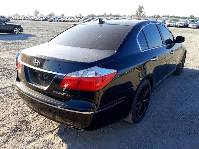 KMHGC4DF8BU142552 - 2011 HYUNDAI GENESIS 4. BLACK photo 4