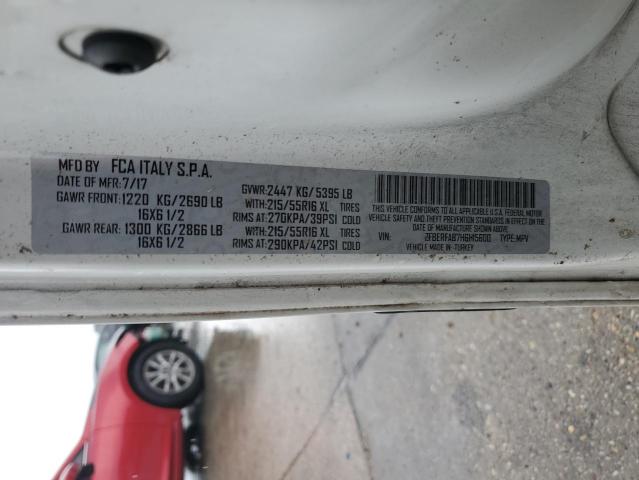 ZFBERFAB7H6H15600 - 2017 RAM PROMASTER თეთრი ფოტო 10