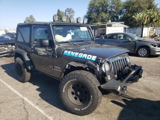 1C4AJWAG5GL327860 - 2016 JEEP WRANGLER S BLACK photo 1