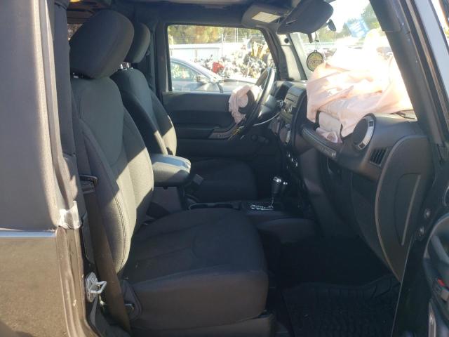 1C4AJWAG5GL327860 - 2016 JEEP WRANGLER S BLACK photo 5