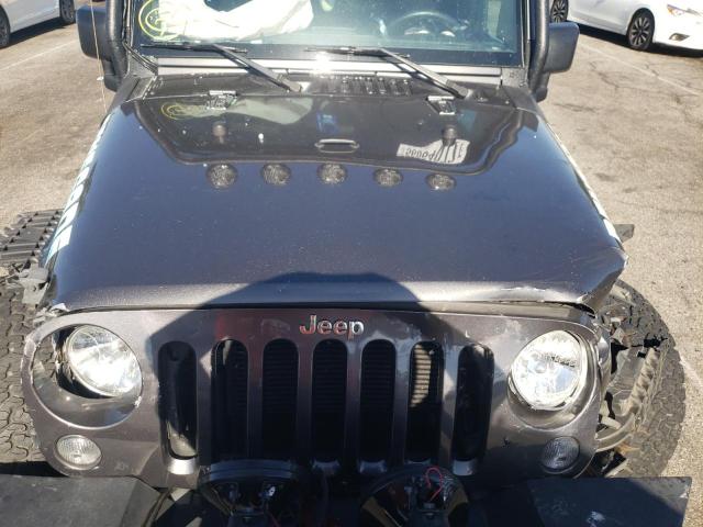 1C4AJWAG5GL327860 - 2016 JEEP WRANGLER S BLACK photo 7