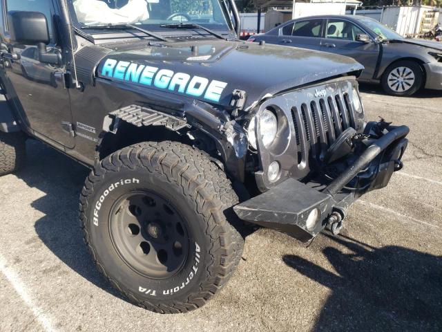 1C4AJWAG5GL327860 - 2016 JEEP WRANGLER S BLACK photo 9