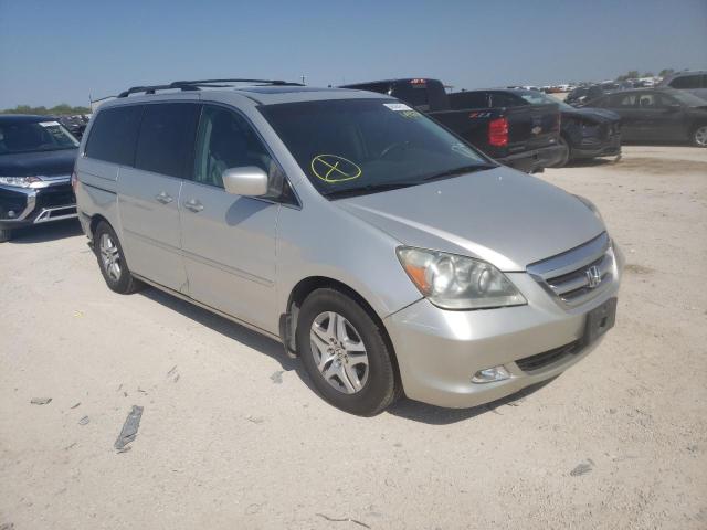 5FNRL38706B446774 - 2006 HONDA ODYSSEY EX SILVER photo 1