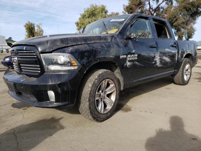 1C6RR6MT3DS510221 - 2013 DODGE 1500 QUAD BLACK photo 2