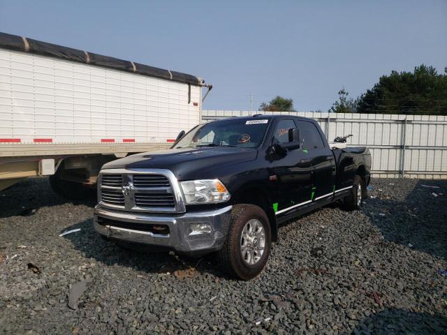 3C6TR5JT5DG517666 - 2013 RAM 2500 SLT BLACK photo 2