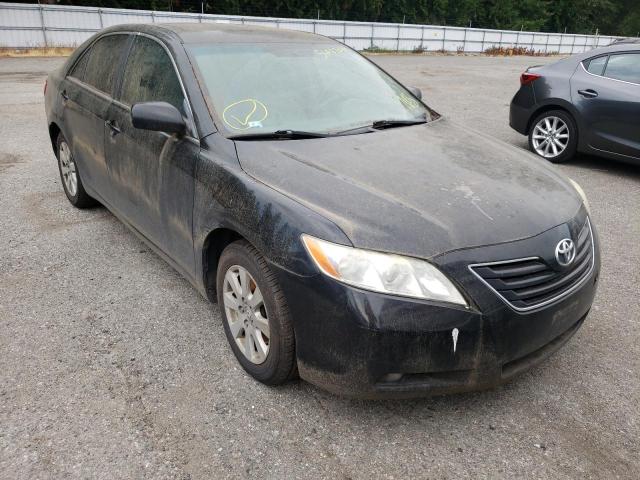 4T1BE46KX7U671765 - 2007 TOYOTA CAMRY CE BLACK photo 1