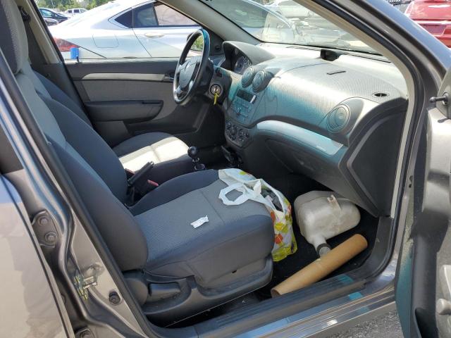 KL1TD6DE0BB188057 - 2011 CHEVROLET AVEO LS 灰色 照片 5
