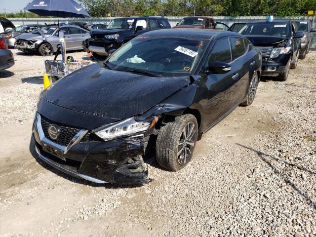 1N4AA6AV9KC378260 - 2019 NISSAN MAXIMA S BLACK photo 2
