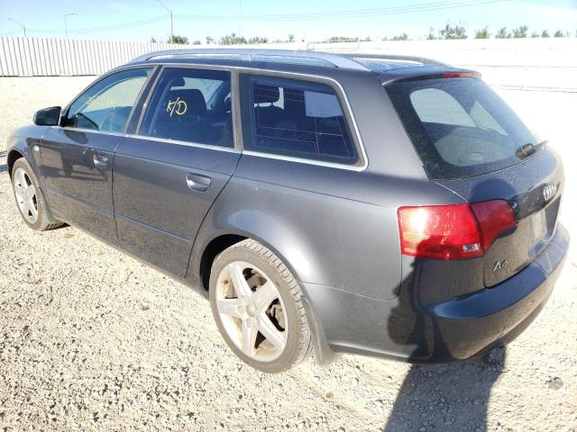 WAUKF68E56A001591 - 2006 AUDI A4 2.0T AV CHARCOAL photo 3