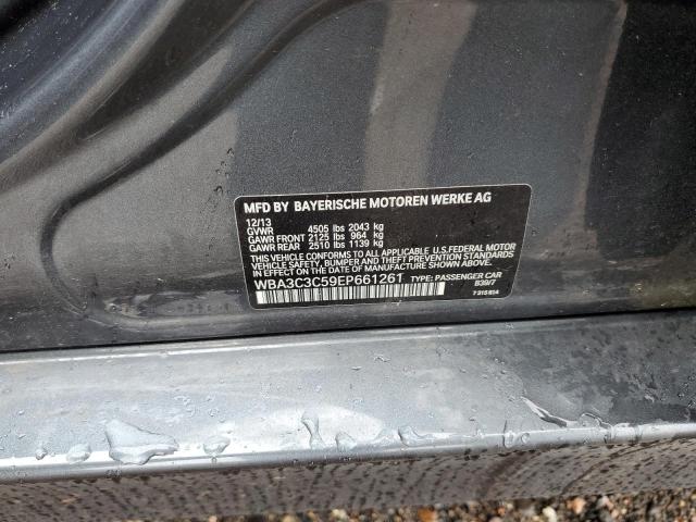 WBA3C3C59EP661261 - 2014 BMW 320 I XDRI 蓝色 照片 10