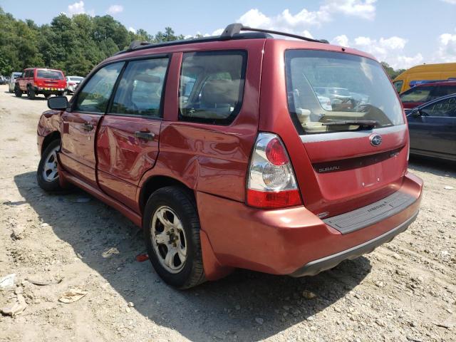 JF1SG63647H725061 - 2007 SUBARU FORESTER 2.5X  photo 3