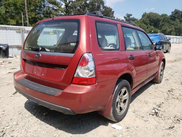 JF1SG63647H725061 - 2007 SUBARU FORESTER 2.5X  photo 4