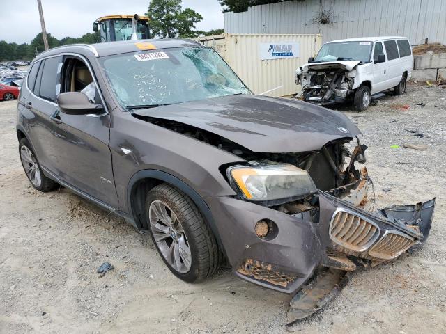 5UXWX7C53BL731415 - 2011 BMW X3 XDRIVE3 BROWN photo 1