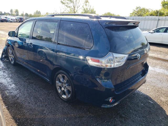 5TDXK3DC1CS178452 - 2012 TOYOTA SIENNA BLUE photo 3