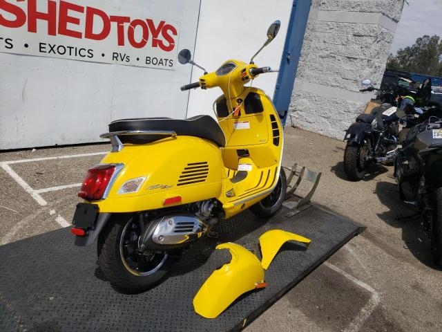 ZAPMA39M5N5203299 - 2022 VESPA GTS 300 YELLOW photo 4