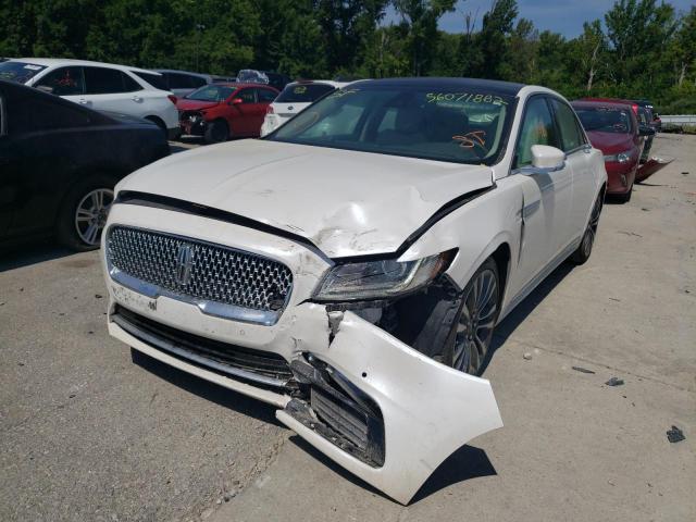 1LN6L9SK7J5603581 - 2018 LINCOLN CONTINENTA WHITE photo 9