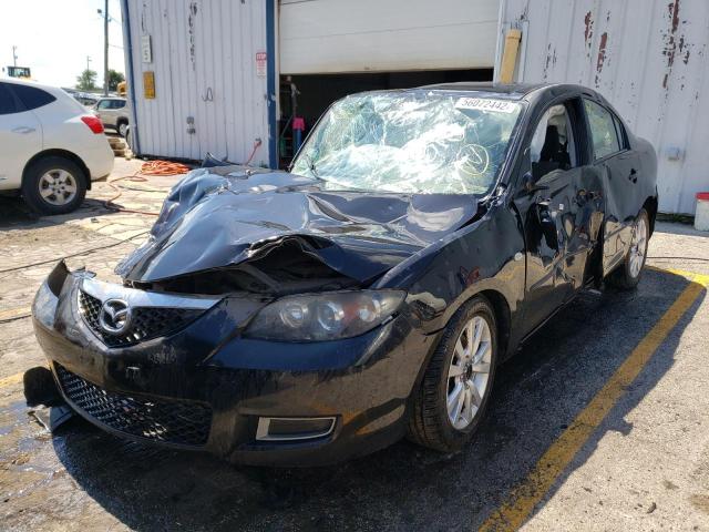 JM1BK32F071640221 - 2007 MAZDA 3 I BLACK photo 2