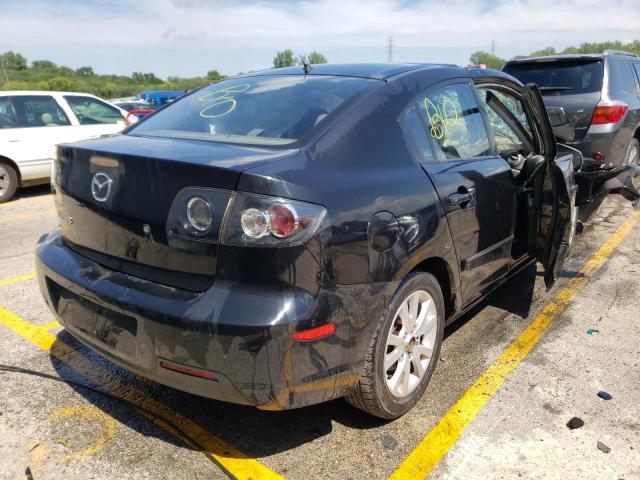 JM1BK32F071640221 - 2007 MAZDA 3 I BLACK photo 4