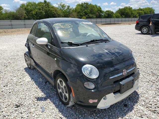 3C3CFFGE2GT211119 - 2016 FIAT 500 ELECTR BLACK photo 1