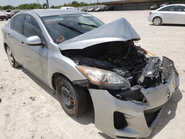 JM1BL1TF9D1725635 - 2013 MAZDA 3 I SILVER photo 1