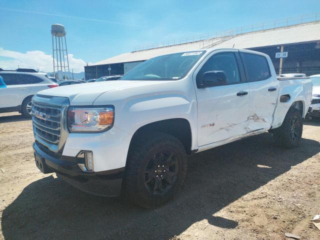 1GTG6FEN3M1251583 - 2021 GMC CANYON AT4 WHITE photo 2