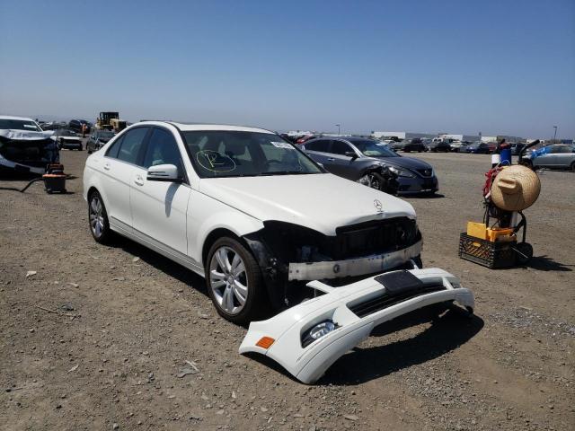 WDDGF8BB6AF475439 - 2010 MERCEDES-BENZ C 300 4MAT WHITE photo 1