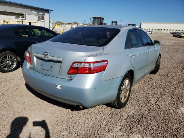 JTNBE46K473008102 - 2007 TOYOTA CAMRY CE BLUE photo 4