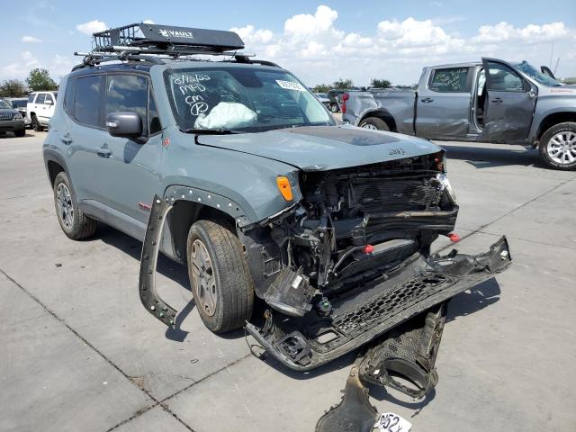 ZACCJBCT1GPD68915 - 2016 JEEP RENEGADE T GRAY photo 1