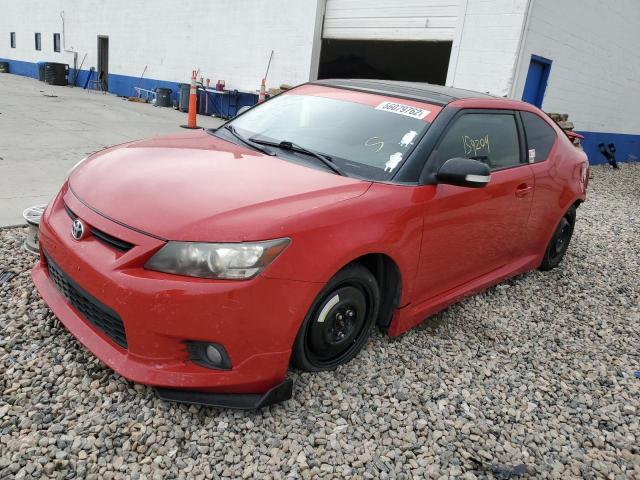 JTKJF5C72D3048640 - 2013 TOYOTA SCION TC წითელი ფოტო 2