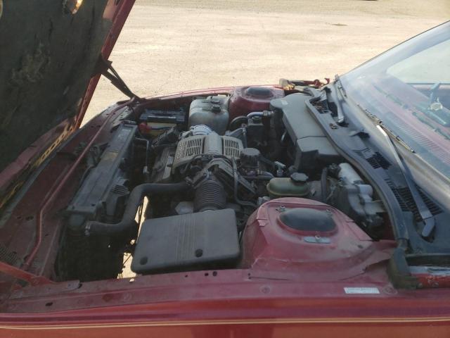 1G4HP54C8MH427722 - 1991 BUICK LESABRE CU BURGUNDY photo 7